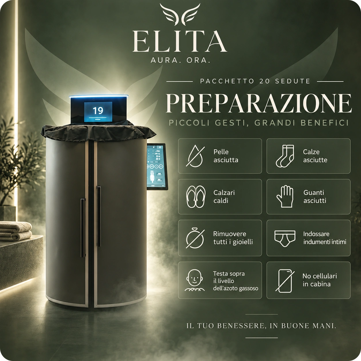 Pacchetto Criosauna – 20 sedute - immagine 2